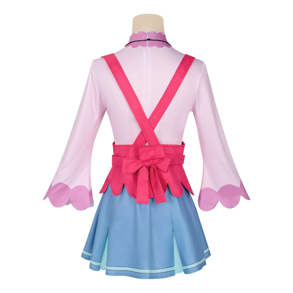 Azuiblc　名探偵プリキュア　明智 あんな　日常服　コスプレ衣装　ドレス　コスチューム