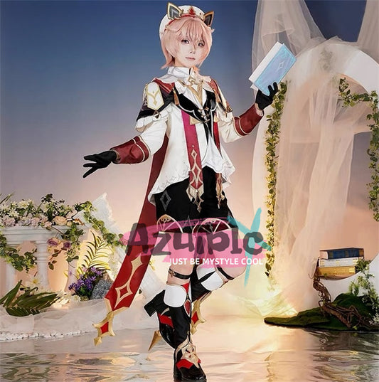 Azuiblc　原神　ダリア　コスプレ衣装　Dahlia　コスチューム　モンド 　西風教会　イベントAzf12 - Azuiblc