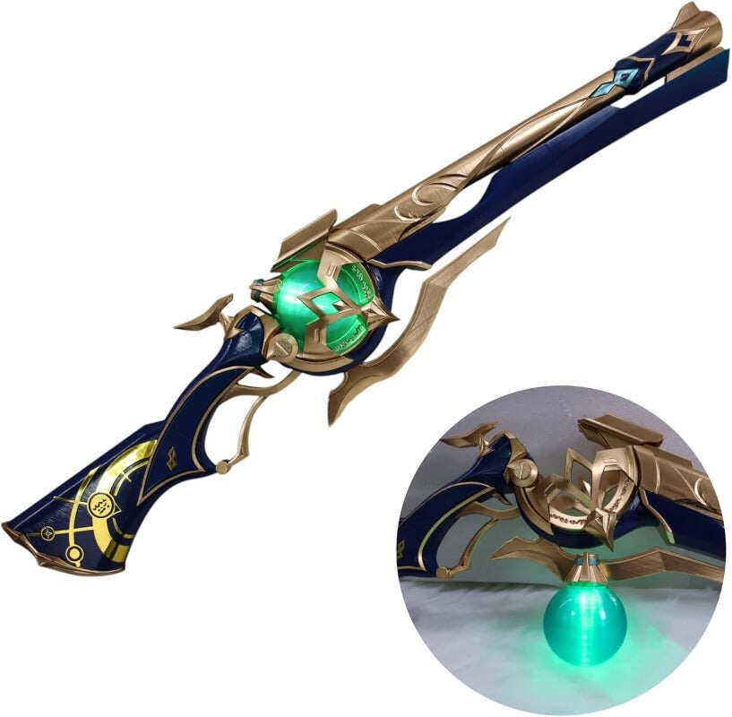 崩壊スターレイル　アナイクス　コスプレ　武器　未使用 Azuiblc】スターレイル アナイクス 光る 武器 3Dプリント 80cm PLA