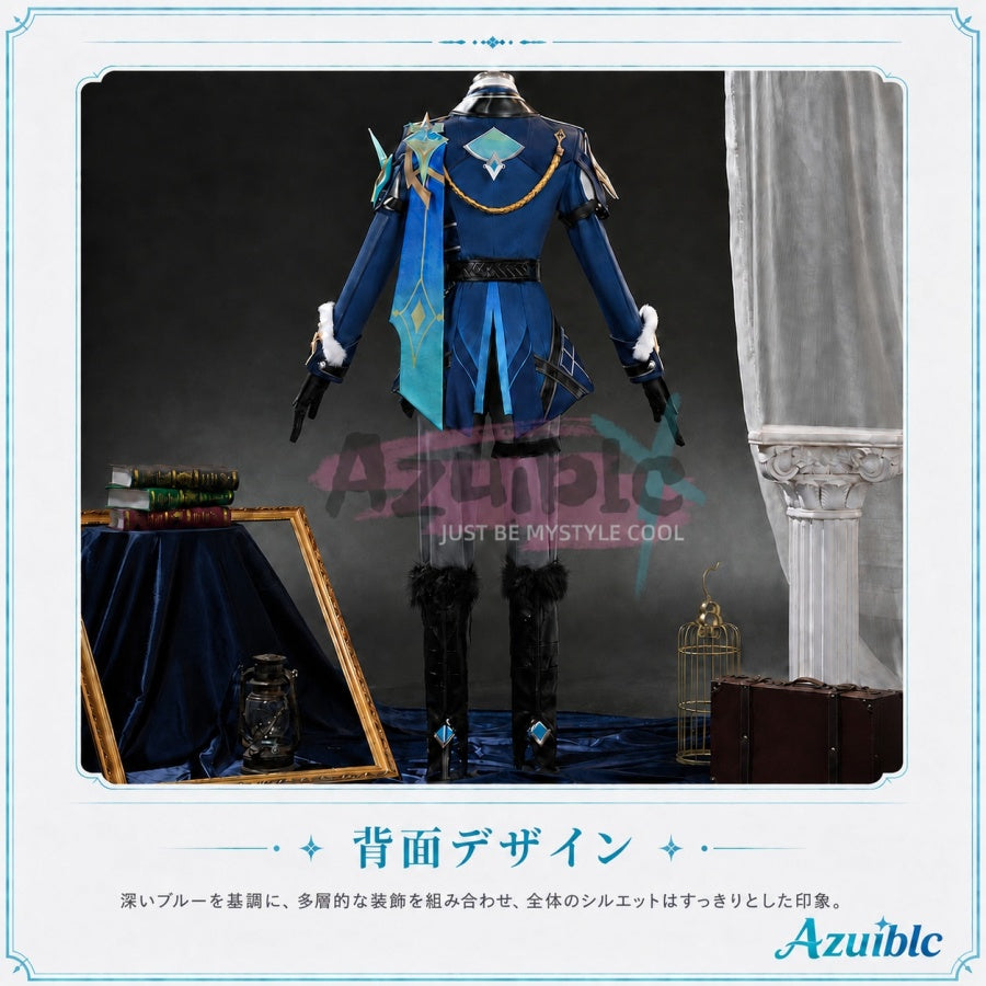 Azuiblc 原神 Genshin 空 至冬「冬の夜を狩る者」コスプレ衣装｜スネージナヤ