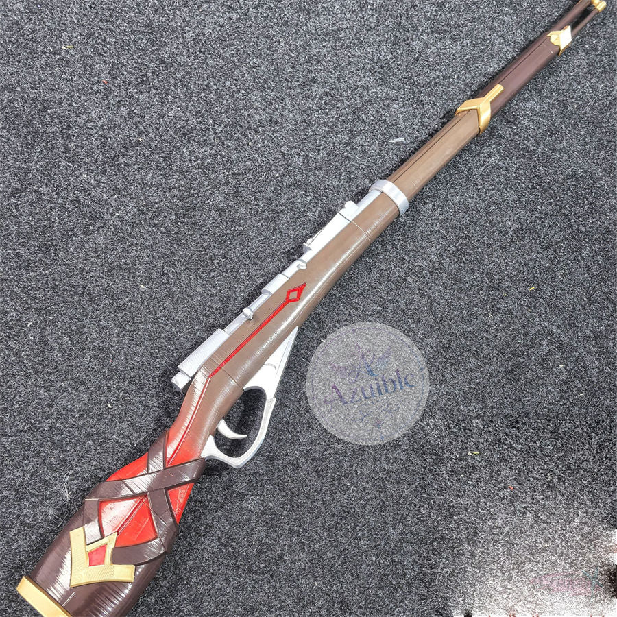 Azuiblc 原神 スネージナヤ アリョーシャ ライフル型コスプレ武器・道具 3D造形 全長約110cm PLA＋カーボンファイバー製 分割組立式
