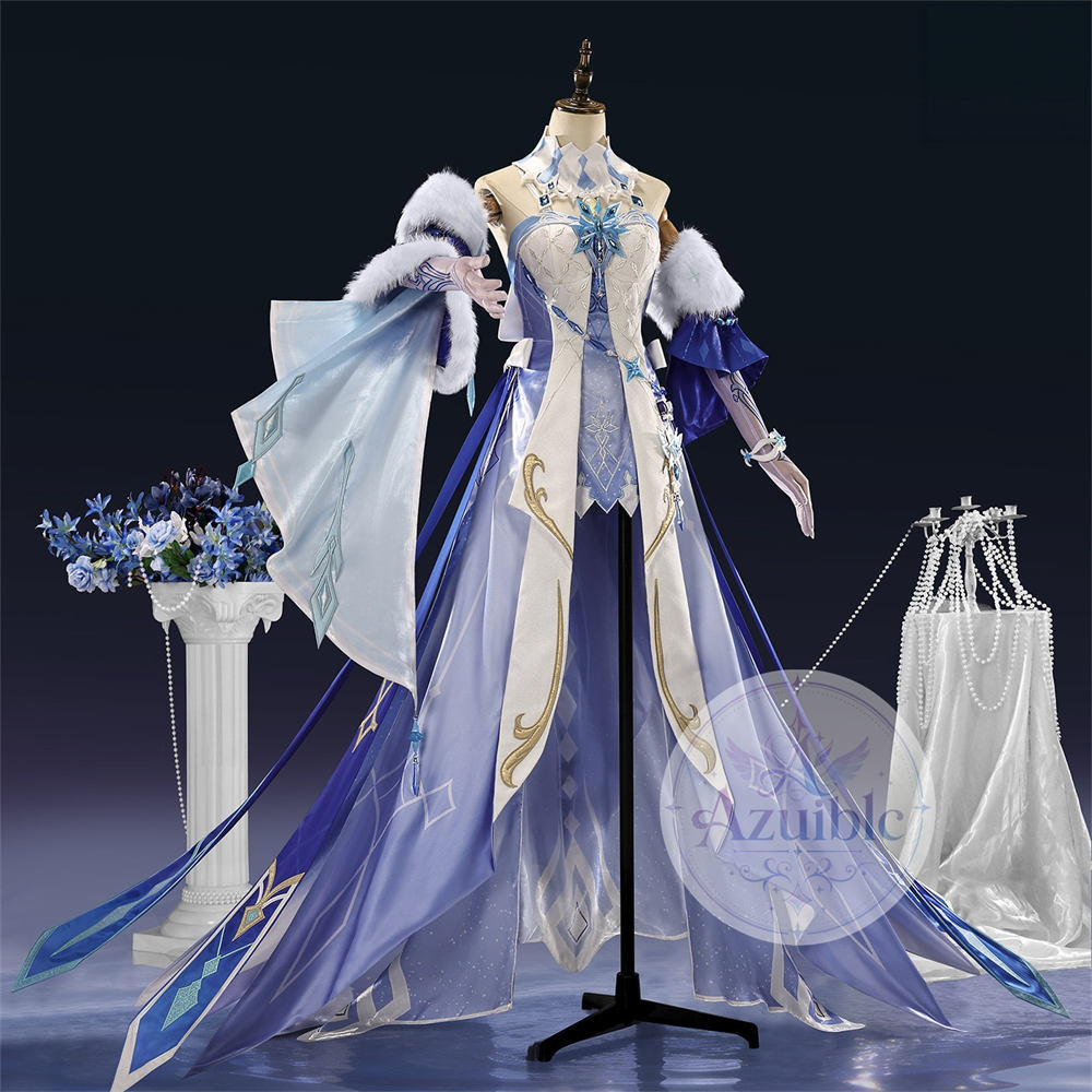 Azuiblc 原神 アナスターシャ コスプレ衣装｜3D PLAパーツ付き Genshin Impact  XS-XXL