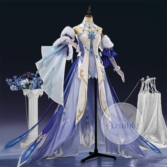 Azuiblc 原神 アナスターシャ コスプレ衣装｜3D PLAパーツ付き Genshin Impact  XS-XXL