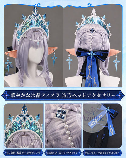 Azuiblc 原神 アナスターシャ コスプレ衣装｜3D PLAパーツ付き Genshin Impact  XS-XXL