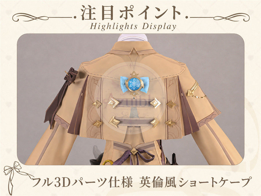 限定販売　Azuiblc　原神　シャルロットの新コスチューム　ハーロック変奏曲　コスチューム　イベント　ハロウィン