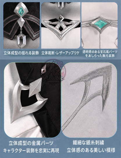 Azuiblc 原神 ダニカ Danica コスプレ衣装｜メイド服　舞台服　3dPla材質Ver　星の楔付　コスチューム