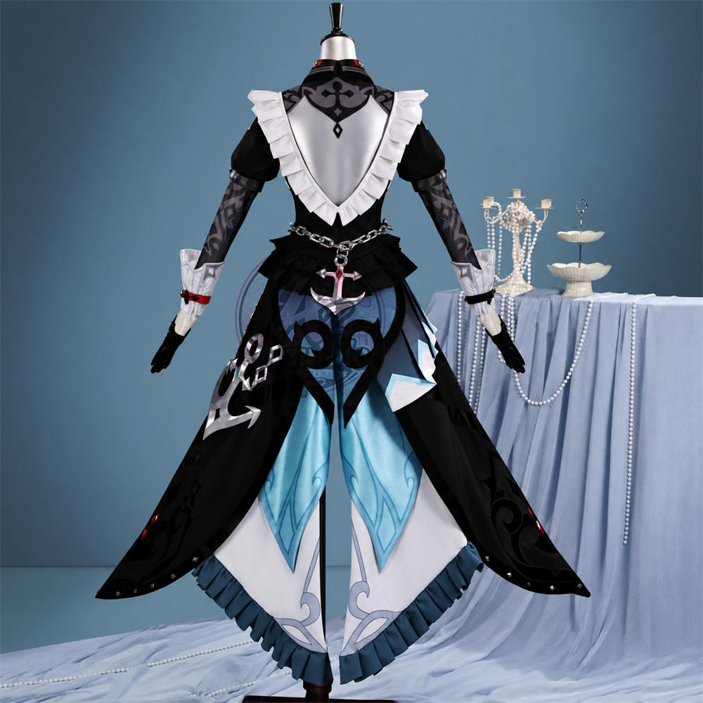 Azuiblc 原神 ダニカ Danica コスプレ衣装｜メイド服　舞台服　3dPla材質Ver　星の楔付　コスチューム