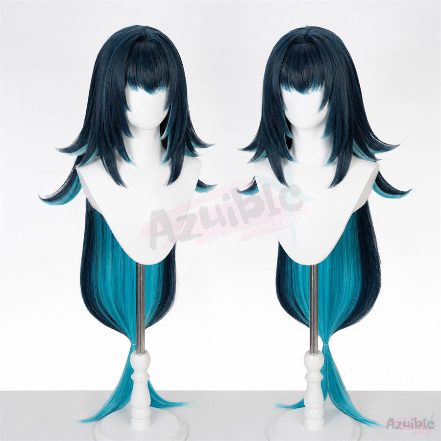 Azuiblc 原神 ダニカ コスプレウィッグ｜超ロング約110cm・人工頭皮仕様