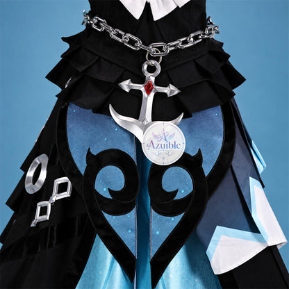 Azuiblc 原神 ダニカ Danica コスプレ衣装｜メイド服　舞台服　3dPla材質Ver　星の楔付　コスチューム