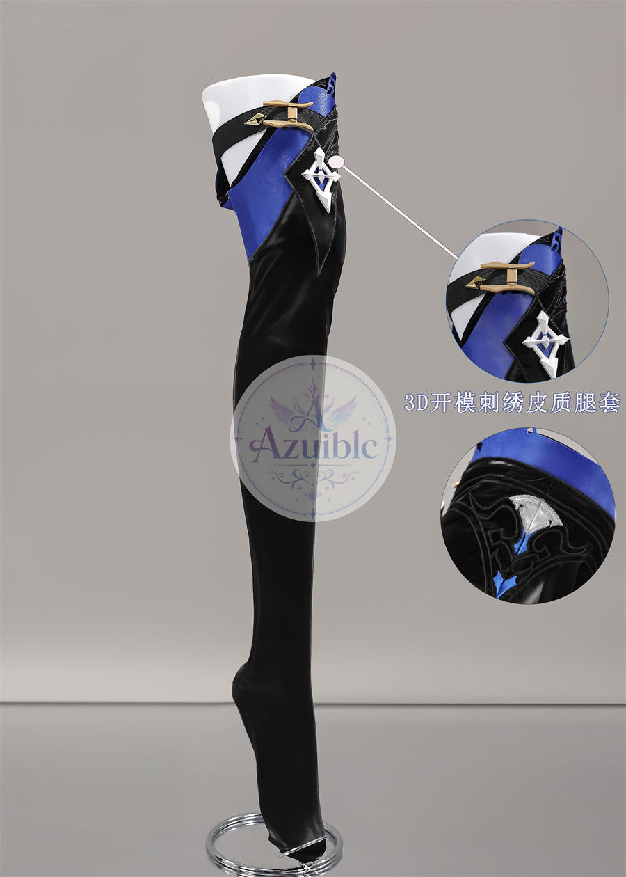 Azuiblc Genshin Impact Eula Cosplay Costume | Rerun/Redesigned Edition High-Quality Costume