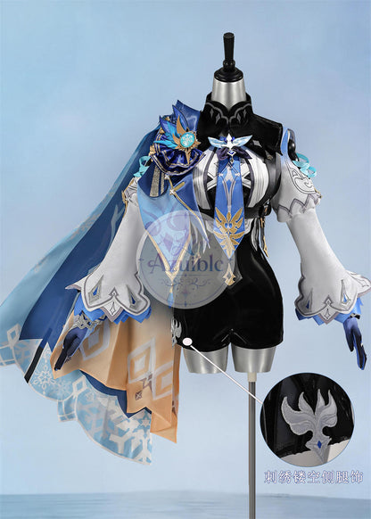 Azuiblc Genshin Impact Eula Cosplay Costume | Rerun/Redesigned Edition High-Quality Costume