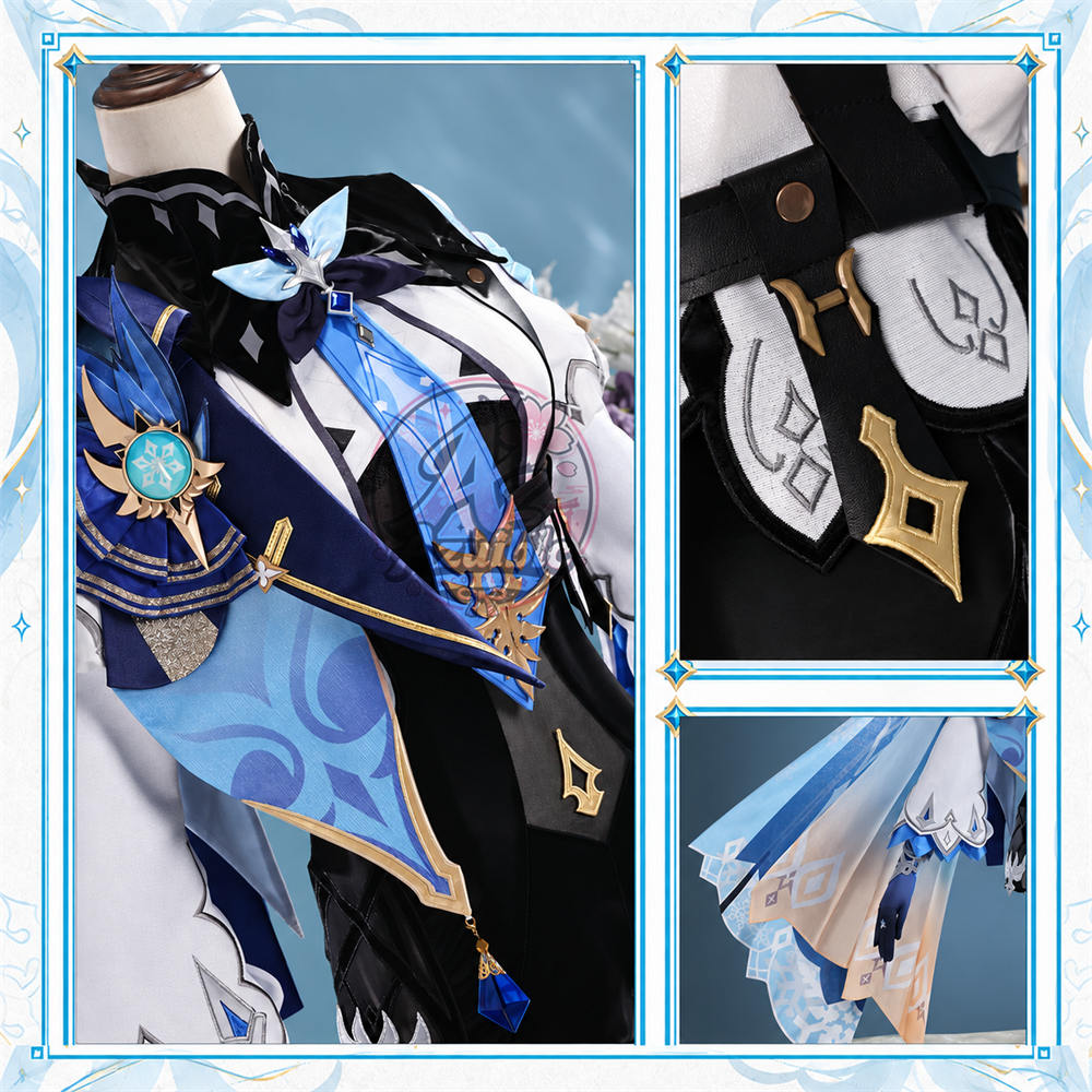 Azuiblc 原神 エウルア コスプレ衣装｜復刻・再設計版 高品質コスチューム