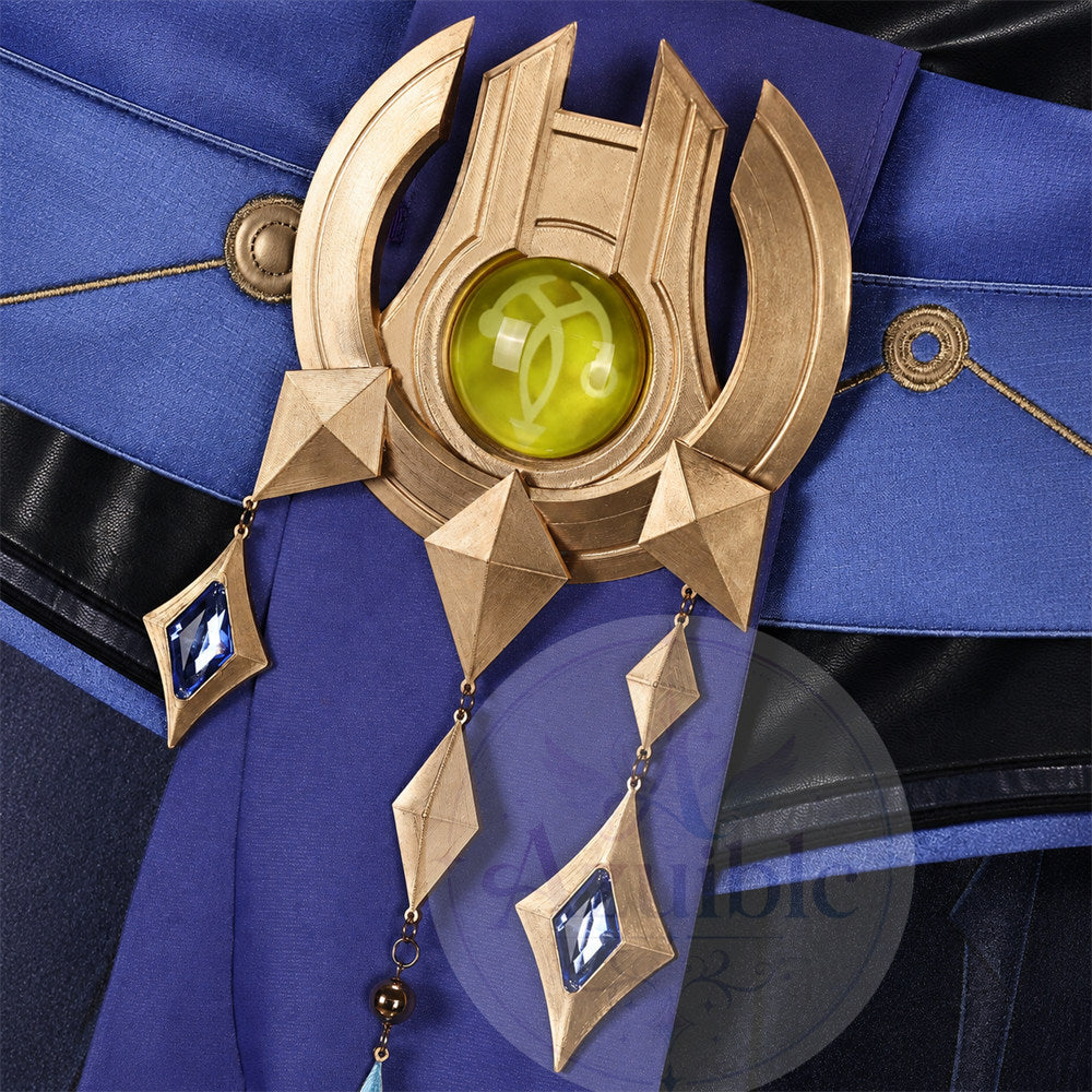 予約金受付段階 Azuiblc 原神 Genshin Impact ミティヤ Mitya コスプレ衣装｜金属製パーツ＋PLAパーツ付き コスチューム