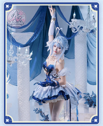 Special Launch Price Azuiblc Genshin Impact Odette Cosplay Costume | Includes 3D PLA Parts, Perfect for Events