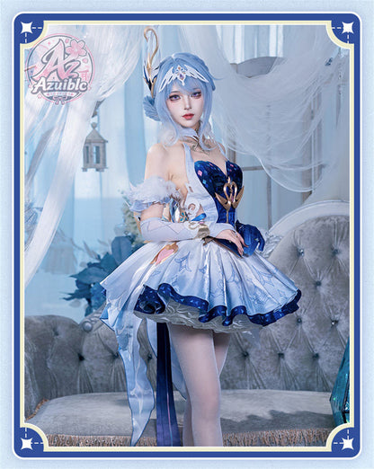 Special Launch Price Azuiblc Genshin Impact Odette Cosplay Costume | Includes 3D PLA Parts, Perfect for Events