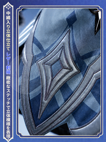 星5ラング　Azuiblc 原神 蛍 戦闘服「冬の夜を狩る者」コスプレ衣装 　金属製材質パーツ　スネージナヤ 制服風コスチューム Genshin Impact cosplay　ハロウィン イベント・舞台対応（副本）（副本）