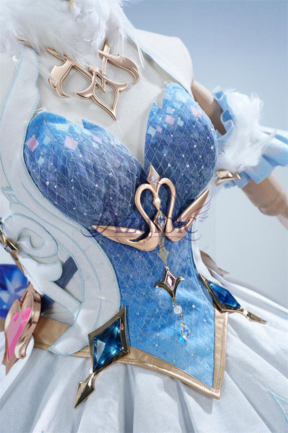 【Azuiblc】予約受付中 原神 オデット Odette コスプレ衣装 金属アクセサリー cosplay 舞台 イベント