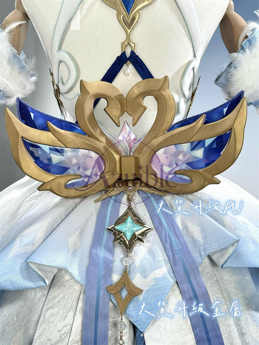 【Azuiblc】予約受付中 原神 オデット Odette コスプレ衣装 金属アクセサリー cosplay 舞台 イベント