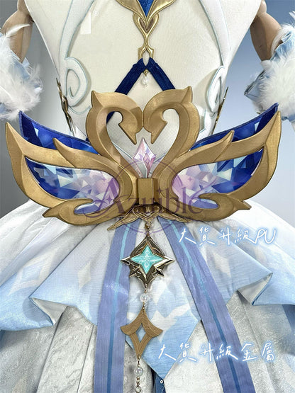 【Azuiblc】予約受付中 原神 オデット Odette コスプレ衣装 金属アクセサリー cosplay 舞台 イベント