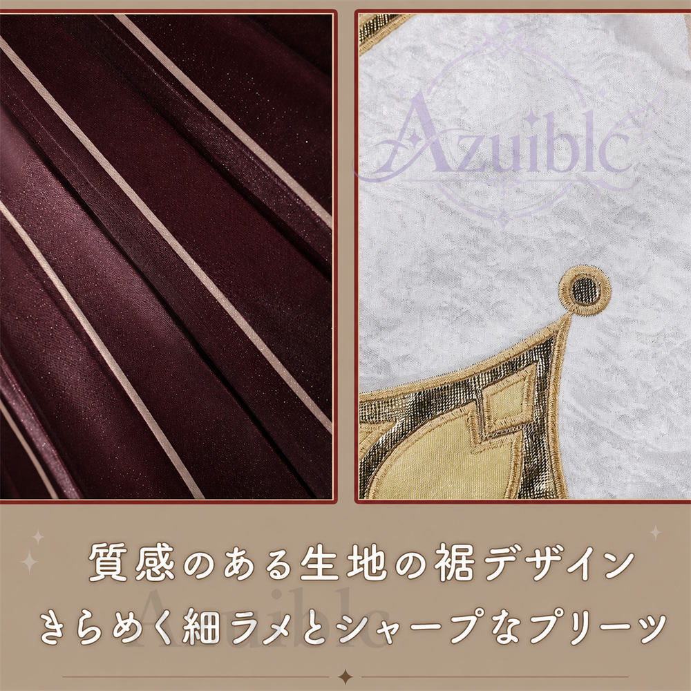 Azuiblc 原神 サンドローネ(傀儡) コスプレ　Pla材質パーツ　背部ゼンマイ回転追加対応　コスチューム　イベント舞台対応