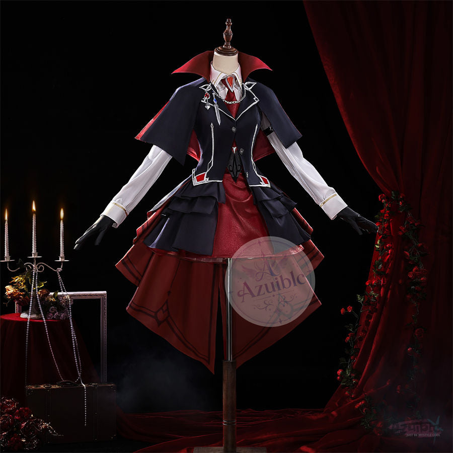 Azuiblc 原神 サンドローネ「卓上劇団」コスプレ衣装｜3D造形パーツ・ワイドブリムハット