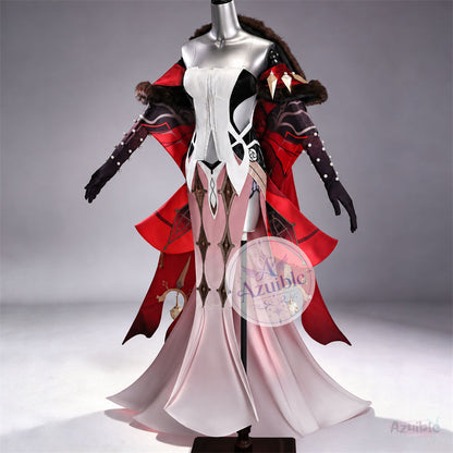 Azuiblc 原神 シニョーラ（淑女）ロザリン コスプレ衣装・ウィッグ｜3D造形パーツ仕様