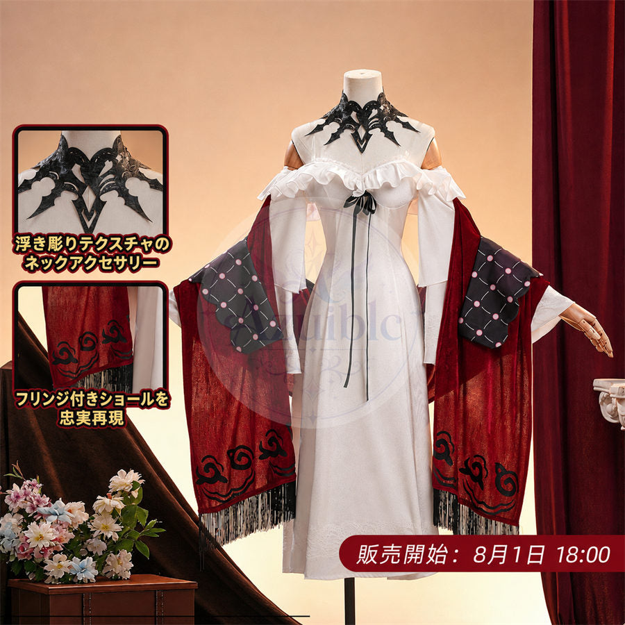 予約　Azuiblc 原神 ロザリン・クルーズチカ・ローエファルタ パジャマ風　シニョーラ　炎の魔女　コスプレ衣装｜3D PLAパーツ付き（副本）