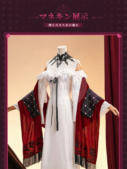 予約　Azuiblc 原神 ロザリン・クルーズチカ・ローエファルタ パジャマ風　シニョーラ　炎の魔女　コスプレ衣装｜3D PLAパーツ付き（副本）