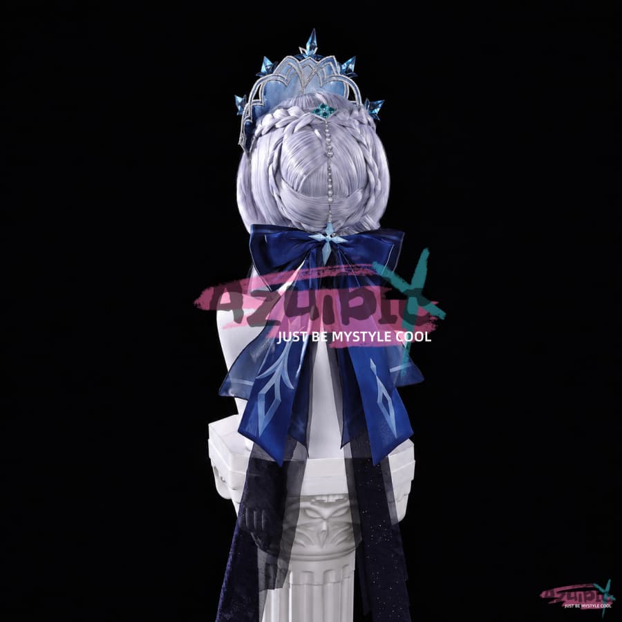 Azuiblc 原神 氷の女皇（氷神・アナスターシャ）コスプレ衣装｜ドレス コスチューム