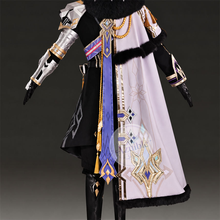 Azuiblc 原神 Valeriy バレリー コスプレ衣装｜立体造形アーマー・ファー襟