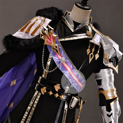 Azuiblc 原神 Valeriy バレリー コスプレ衣装｜立体造形アーマー・ファー襟