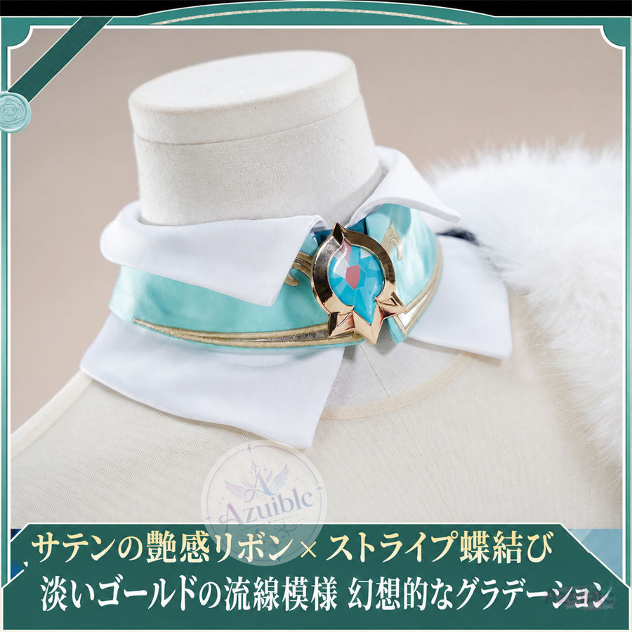 Azuiblc 原神 ヴェスナ コスプレ衣装｜金属パーツ 精密刺繍