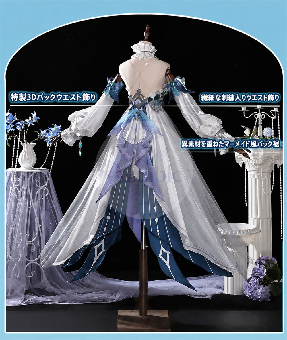 第一弾9月末に発送対応　原神 ヴォジャニーツァ コスプレ衣装｜PLAパーツ・刺繍ドレス｜Azuiblc