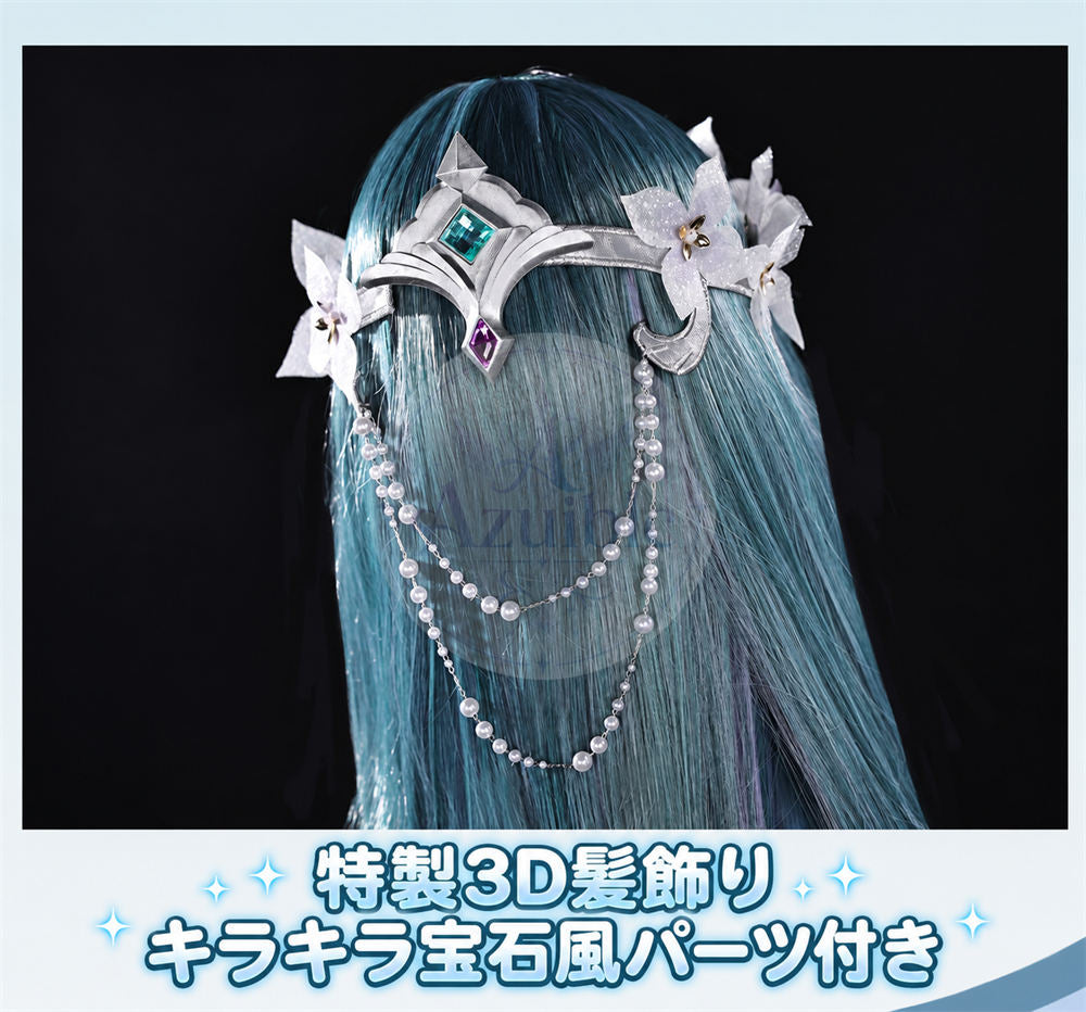 第一弾9月末に発送対応　原神 ヴォジャニーツァ コスプレ衣装｜PLAパーツ・刺繍ドレス｜Azuiblc