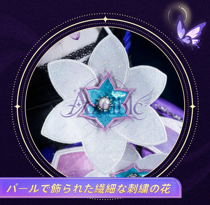【Azuiblc】崩壊：スターレイル キャストリス コスプレ衣装 儚き夢の舞 新コスチューム 金属アクセサリー ウィッグ追加対応 cosplay 舞台 イベント