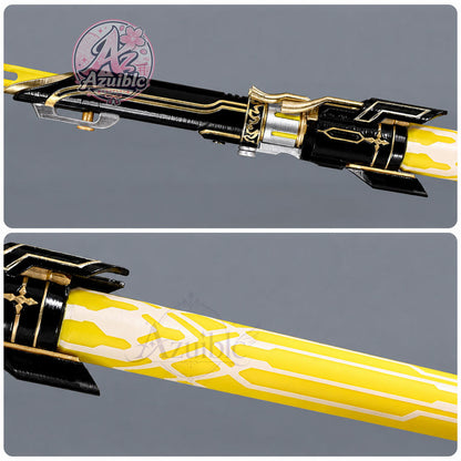 Azuiblc 崩壊：スターレイル 愉悦 開拓者 LED発光ペンライト｜伸縮式 コスプレ道具 400g