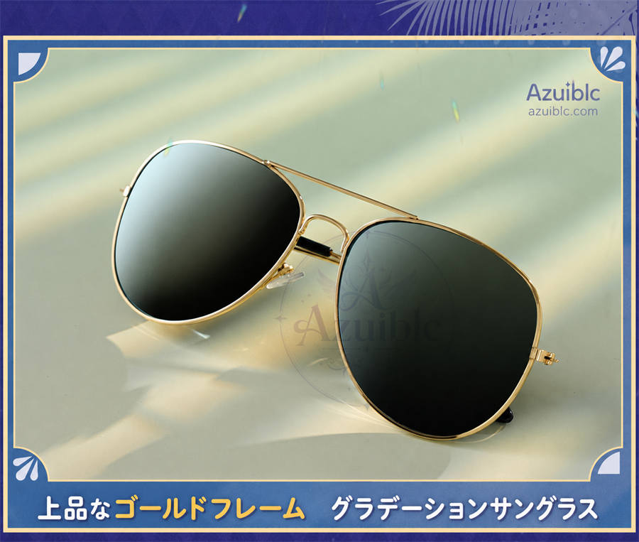 Azuiblc 崩壊スターレイル アベンチュリン 波と戯れる夏 コスプレ衣装｜金属製パーツ・サテン生地