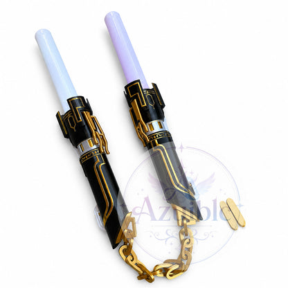 Azuiblc　  崩壊スターレイル  愉悦開拓者の武器　応援棒　コスプレ道具　7色発光対応　武器モデル　