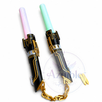 Azuiblc　  崩壊スターレイル  愉悦開拓者の武器　応援棒　コスプレ道具　7色発光対応　武器モデル　