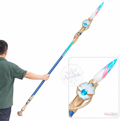 Azuiblc 崩壊：スターレイル パール（真珠）毛筆型コスプレ武器・道具 全長約200cm PU製 大型造形モデル