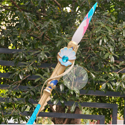 Azuiblc 崩壊：スターレイル パール（真珠）毛筆型コスプレ武器・道具 全長約200cm PU製 大型造形モデル