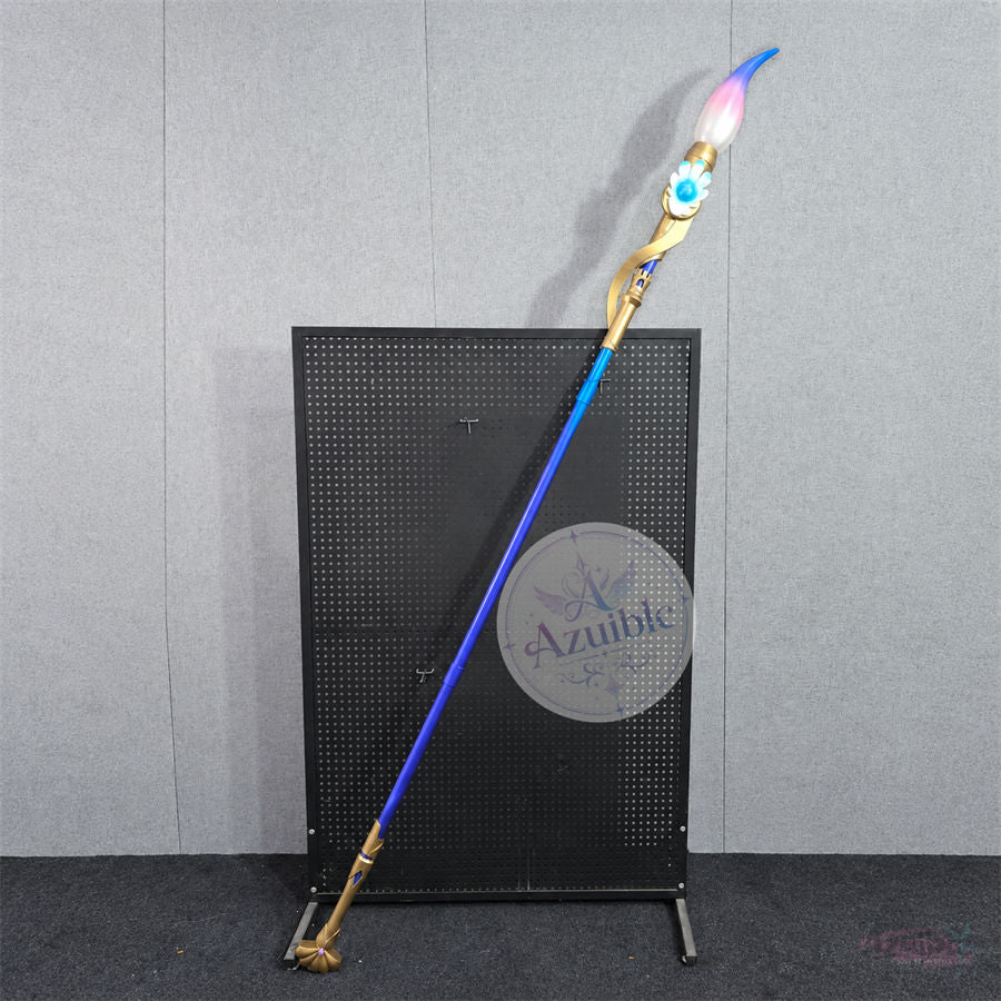 Azuiblc 崩壊：スターレイル 真珠 モチーフ武器 コスプレ道具｜約190cm 発光 分割式 PLA＋LED