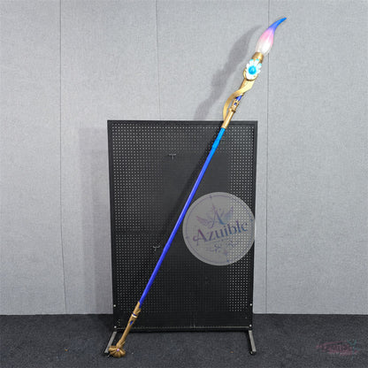 Azuiblc 崩壊：スターレイル 真珠 モチーフ武器 コスプレ道具｜約190cm 発光 分割式 PLA＋LED