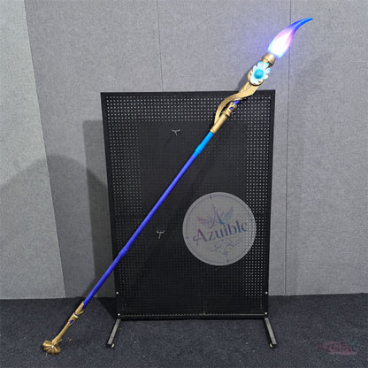 Azuiblc 崩壊：スターレイル 真珠 モチーフ武器 コスプレ道具｜約190cm 発光 分割式 PLA＋LED
