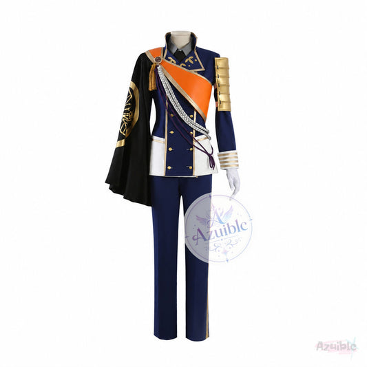 Azuiblc 刀剣乱舞 一期一振 コスプレ衣装 軍服風 コスプレ服