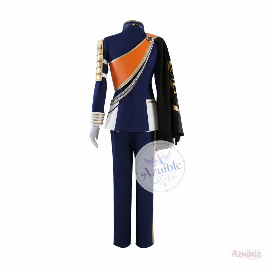 Azuiblc 刀剣乱舞 一期一振 コスプレ衣装 軍服風 コスプレ服