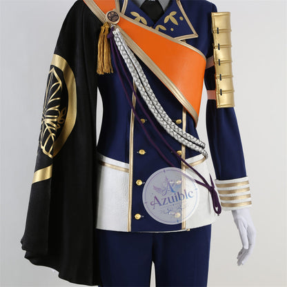 Azuiblc 刀剣乱舞 一期一振 コスプレ衣装 軍服風 コスプレ服