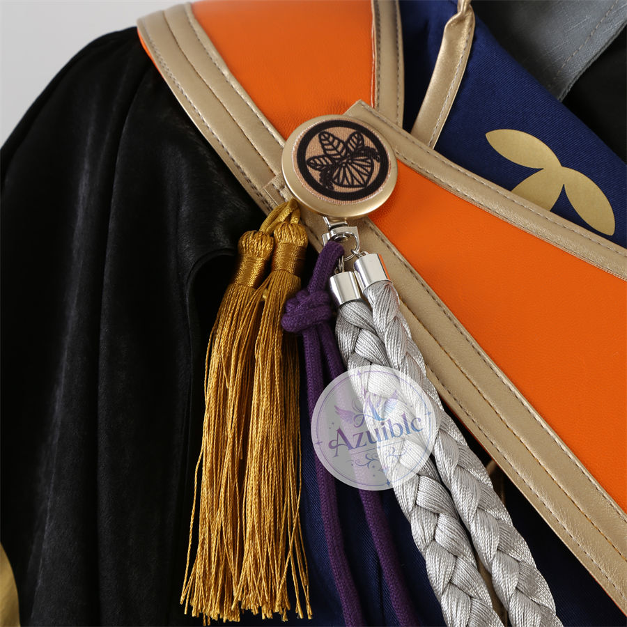 Azuiblc 刀剣乱舞 一期一振 コスプレ衣装 軍服風 コスプレ服