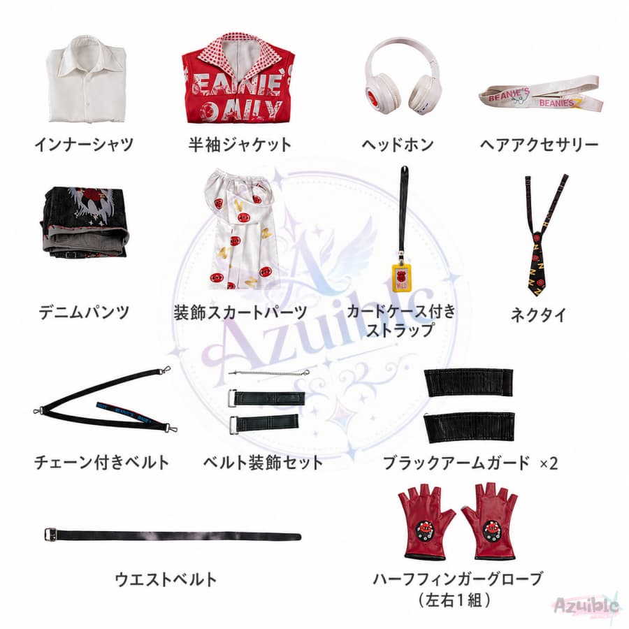 Azuiblc 第五人格 火災調査員 Mini Mame-chan（ミニ豆ちゃん） コスプレ衣装 Identity V Cosplay