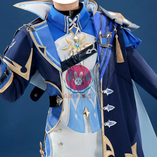 【Azuiblc】予約開始 原神 ローエン Lohen コスプレ コスプレ衣装 金属アクセサリー 可動式クロスボウ コスチュームセット cosplay 舞台 イベント